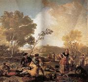 Francisco Goya The Picnic oil painting on canvas